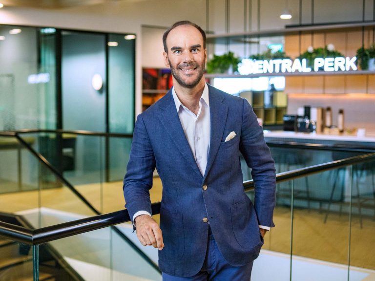 Clement Schwebig, Managing Director for Southeast Asia, Pacific and China at Warner Bros. Discovery, photographed in the Singapore office
