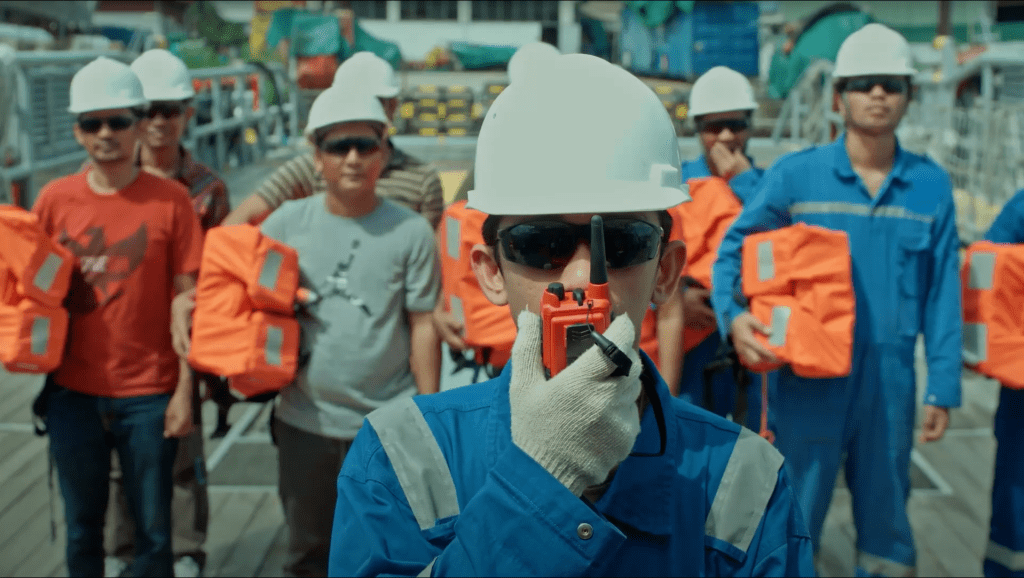 Corporate safety instuctional videos for FOS utliity vessels — corporate video production singapore, corporate videographer singapore
