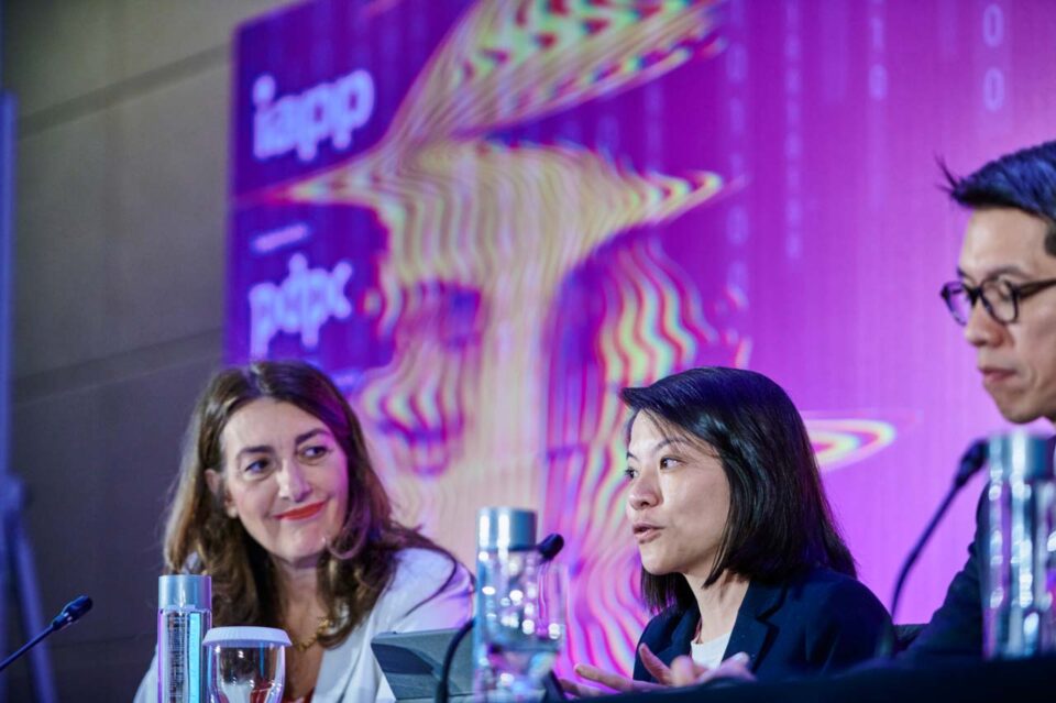 IAPP branding on display at the Asia Privacy Forum 2024 in Singapore — singapore corporate events photographer, professional corporate events photography singapore