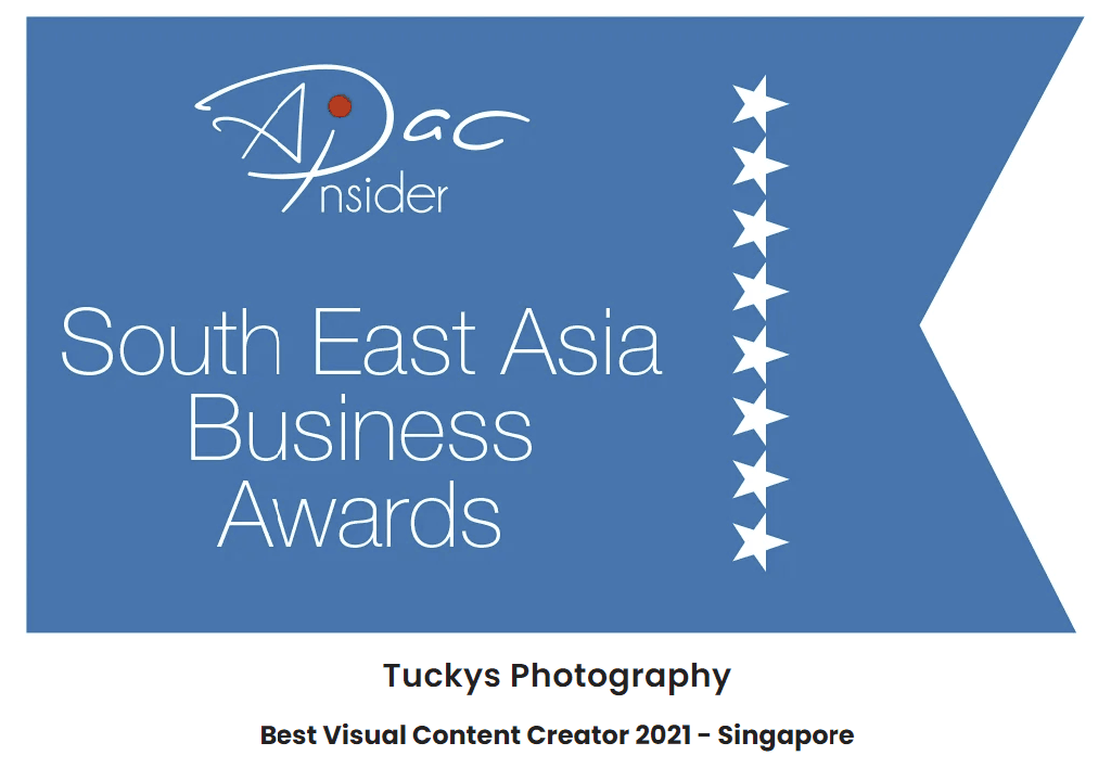 APAC Insider South East Asia Business Awards winner: Tuckys Photography, Best Visual Content Creator 2021 – Singapore